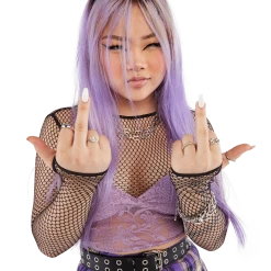 FINESSE Arlene Grape Soda Laced Bralette