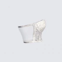 FINESSE Tops Jamie Ivory Corset Top