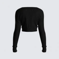 FINESSE Chloe Cropped Cardigan Tops