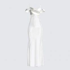 FINESSE Sloane Ivory Maxi Dress Dresses