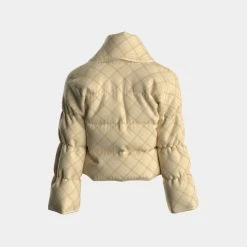 FINESSE Outerwear Burbie Checkered Puffer