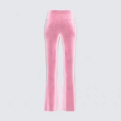 Dios Eliana Pink Flared Pant 8 Dios Eliana Pink Flared Pant