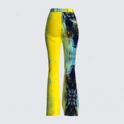 FINESSE Bottoms Thea Multi Print Pant
