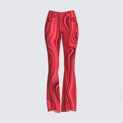 FINESSE Carter Multi Print Pant Bottoms