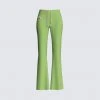 FINESSE Bottoms Emerson Green Flared Pant