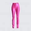 Dios Bottoms Lydia Magenta High Waist Pant