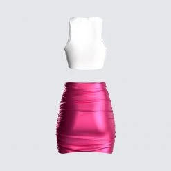 FINESSE Sets Naomi Pink Metallic Set