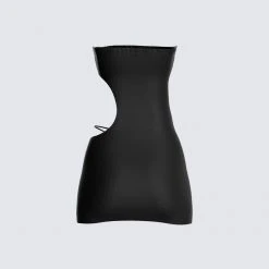 FINESSE Lewis Black Cut Out Dress 9 FINESSE Lewis Black Cut Out Dress