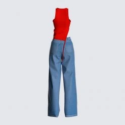 FINESSE Sets Allen Tank & Amelia Jeans Set