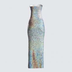 FINESSE Alexi Multi Sequin Gown Dresses 10 FINESSE Alexi Multi Sequin Gown Dresses