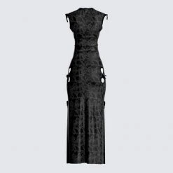 FINESSE Dresses Jasper Black Maxi Dress