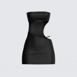 FINESSE Lewis Black Cut Out Dress