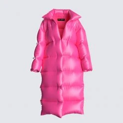 FINESSE Outerwear Jenny Shiny Oversized Puffer