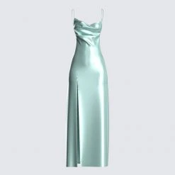 FINESSE Dresses Piper Aqua Maxi Dress