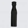 FINESSE Simone Black Cut Out Dress Dresses