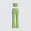 FINESSE Emerson Green Top & Pant Set Sets