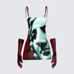 FINESSE Jaya Mini Dress & Gloves Dresses