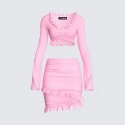 Dios Peyton Top & Skirt Set Sets