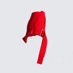 FINESSE Brielle Red Mini Skirt