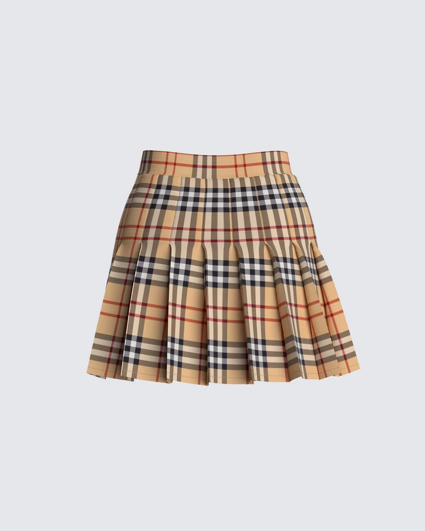 FINESSE Bottoms Penny Plaid Mini Skirt 5 FINESSE Bottoms Penny Plaid Mini Skirt