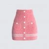 FINESSE Bottoms Joss Knit Button Front Mini Skirt 2 FINESSE Bottoms Joss Knit Button Front Mini Skirt