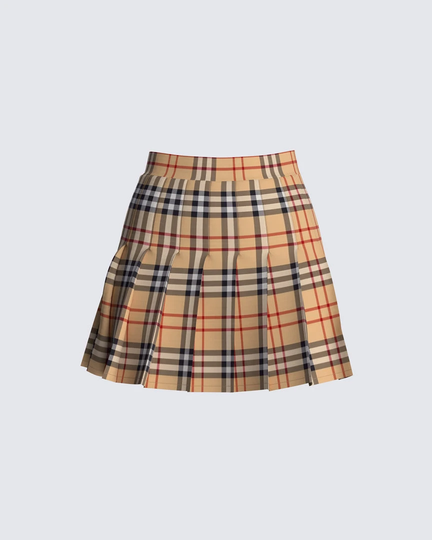 FINESSE Bottoms Penny Plaid Mini Skirt 3 FINESSE Bottoms Penny Plaid Mini Skirt