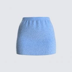 FINESSE Julia Sweater Knit Mini Skirt