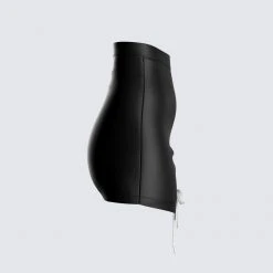 FINESSE Charlie Leather Mini Skirt