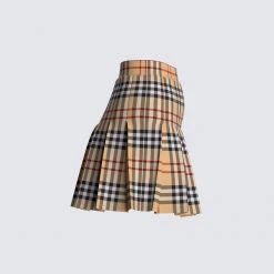 FINESSE Bottoms Penny Plaid Mini Skirt