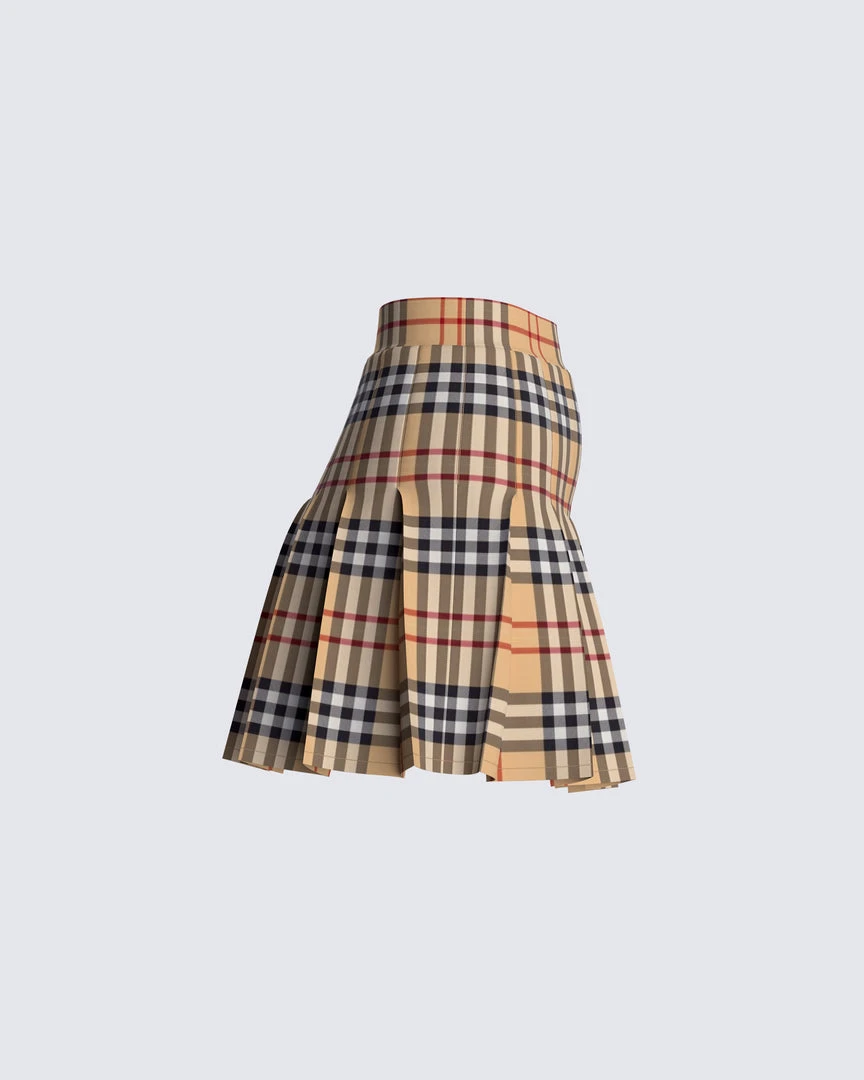 FINESSE Bottoms Penny Plaid Mini Skirt 4 FINESSE Bottoms Penny Plaid Mini Skirt