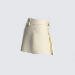 FINESSE Bottoms Blake Twill Micro Mini Skirt