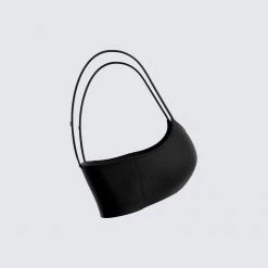 FINESSE Allison Black Jersey Crop Top