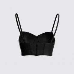 FINESSE Dixon Shimmer Corset Top Tops