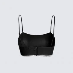 FINESSE Addison Black Rhinestone Trim Top 9 FINESSE Addison Black Rhinestone Trim Top