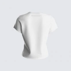 FINESSE Kaia White Graphic Top