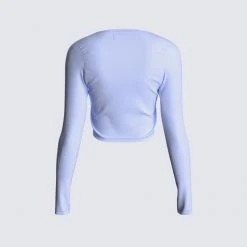 FINESSE Lori Lavender Jersey Top Tops