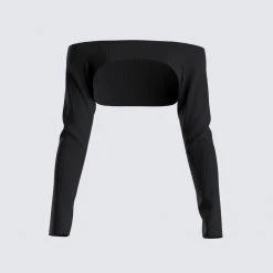 FINESSE Tops Harlow Knit Shrug