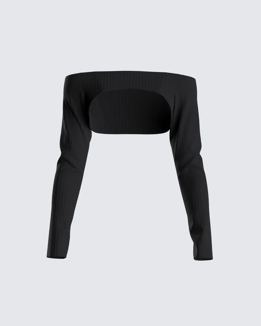 FINESSE Tops Harlow Knit Shrug 3 FINESSE Tops Harlow Knit Shrug