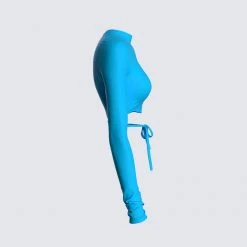 FINESSE Tops Cameron Blue Long Sleeve Top