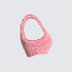 FINESSE Joss Knit Scoop Neck Cropped Top