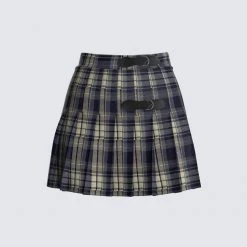 FINESSE Chloe Pleated Mini Skirt Bottoms