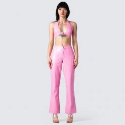 Dios Melanie Pink Halter Top Tops 9 Dios Melanie Pink Halter Top Tops