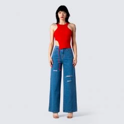 FINESSE Sets Allen Tank & Amelia Jeans Set