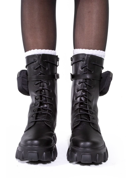 FINESSE Pocketed Combat Boots