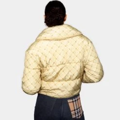 FINESSE Outerwear Burbie Checkered Puffer