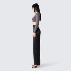 FINESSE Andie Jersey Square Neck Top Tops
