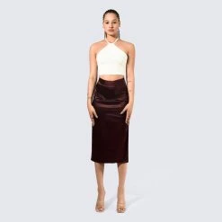 FINESSE Beck Midi Skirt