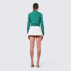 FINESSE Tops Dionne Sequin Knit Top