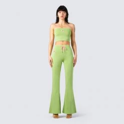 FINESSE Emerson Green Top & Pant Set Sets