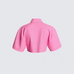 FINESSE Tops Staci Short Sleeve Shirt